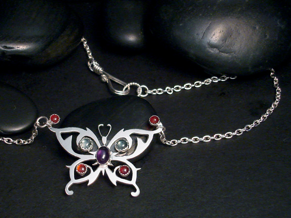 butterfly necklace