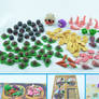 Dungeon Petz polymer clay meeples - for sale