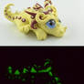 Lemon Baby Dragon - glow in the dark