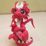 red  glow in the dark dragon