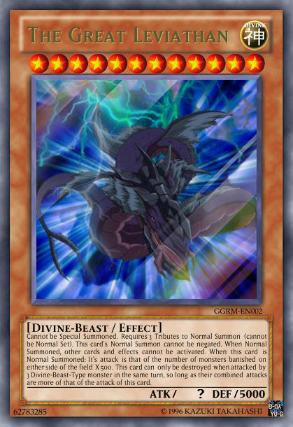 the great leviathan yugioh card Yu-Gi-Oh! - Number 17: Dragon (YuGiOh TCG Card) 2011 Yu-Gi-Oh! Series 8 leviathan yugioh card Yu-Gi-Oh! -