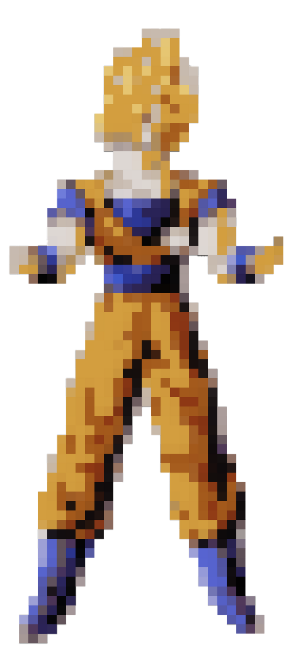 8-Bit Super Saiyan Goku by GraysonGoodwin on DeviantArt