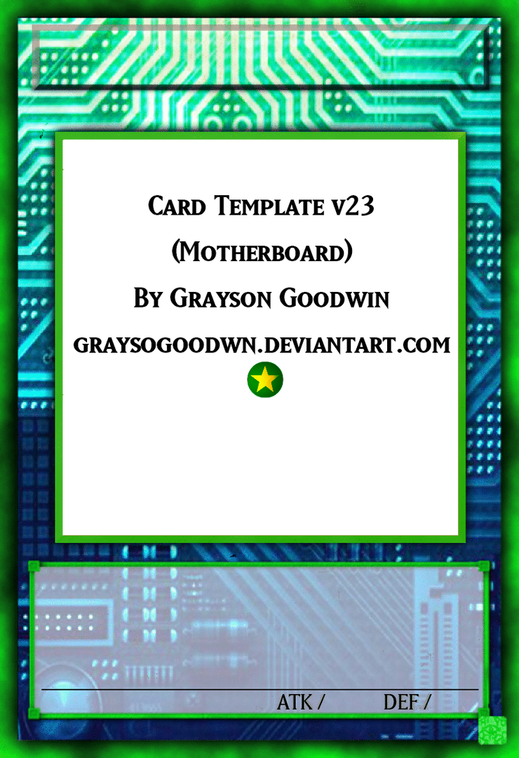 Yu-Gi-Oh! Motherboard card layout template by GraysonGoodwin on Within Yugioh Card Template Yu-Gi-Oh! Motherboard card layout template by GraysonGoodwin on Within Yugioh Card Template