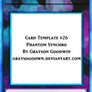 Yu-Gi-Oh! Phantom Synchro Card Template