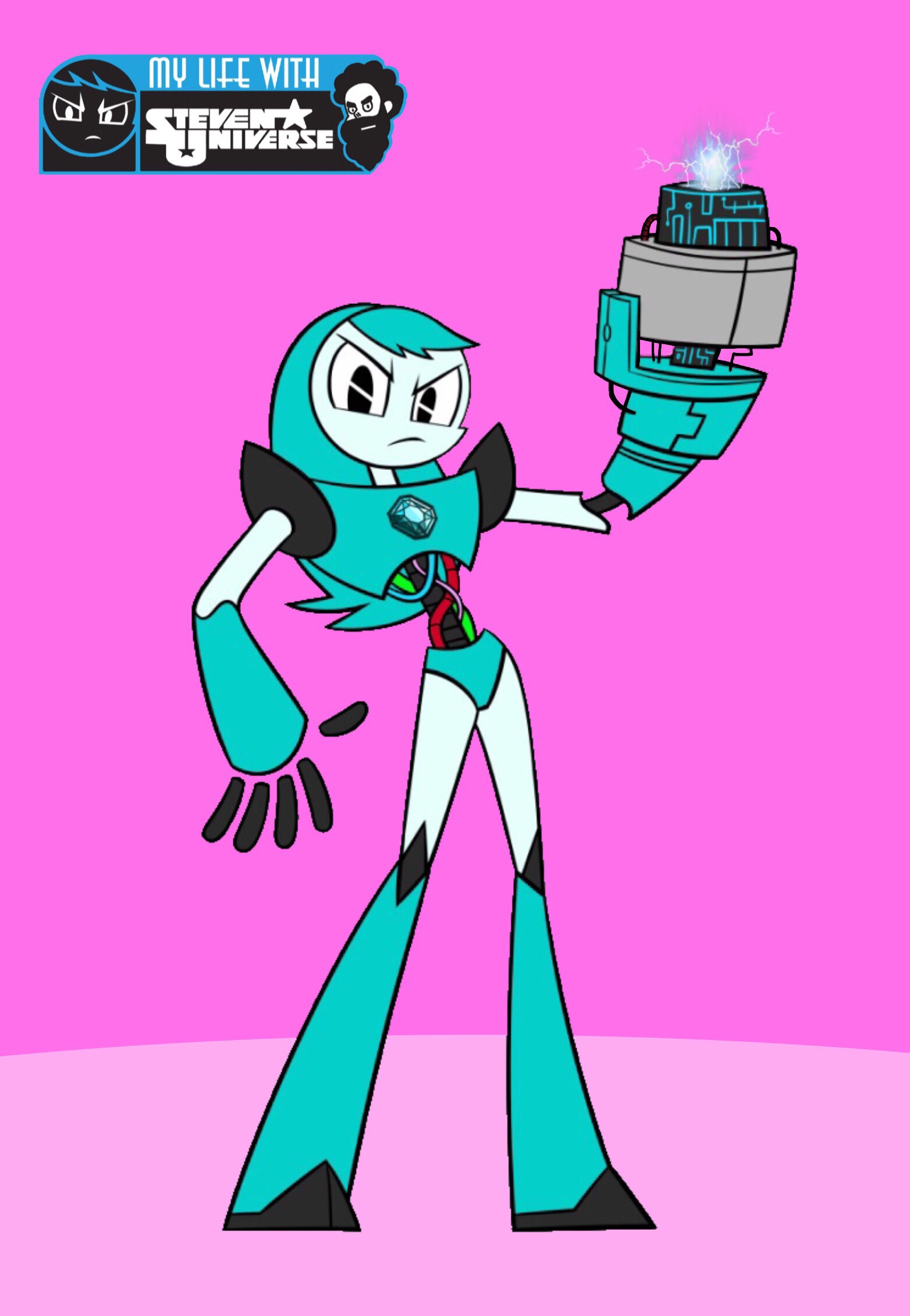 Jenny Wakeman (XJ9) Fanart Render by Redrunner613 on DeviantArt