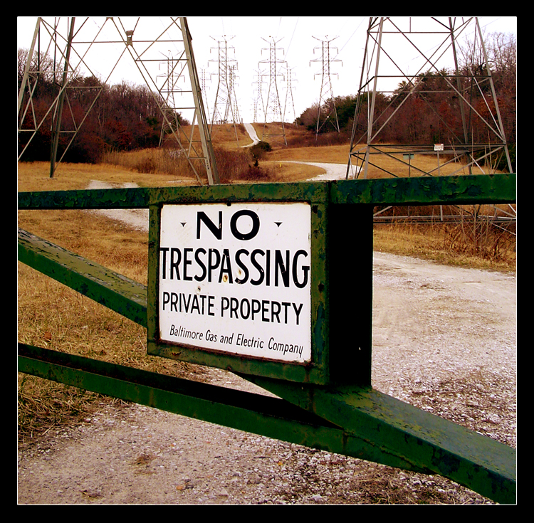 No Trespassing