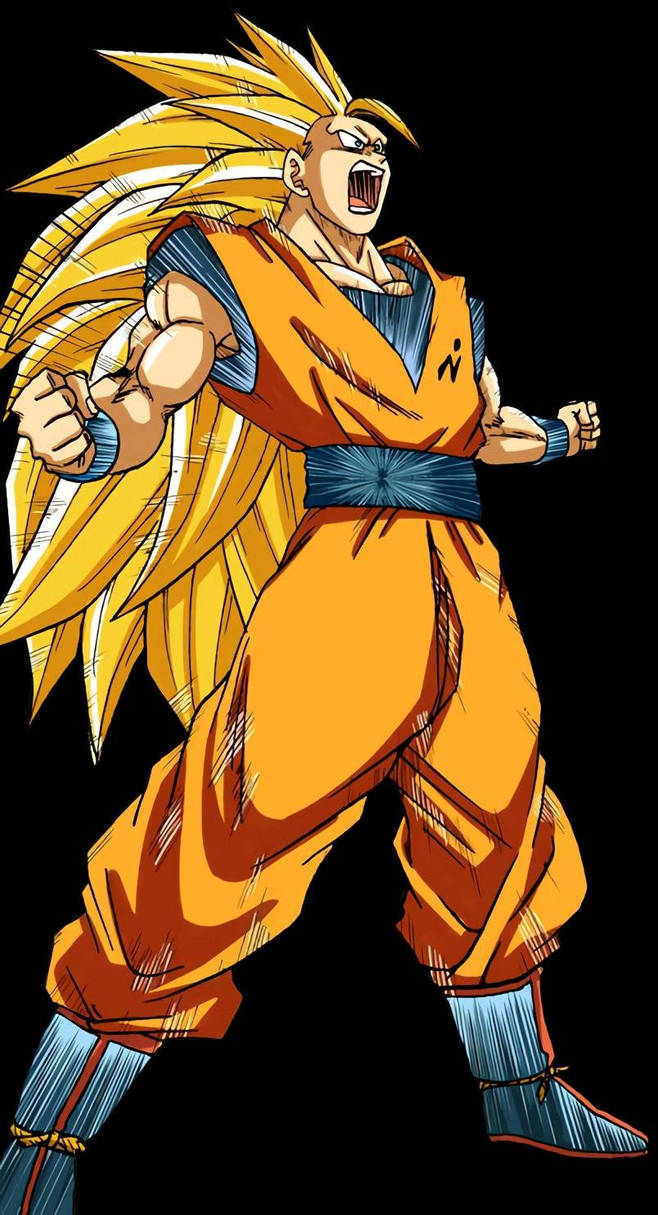 Goku Manga SSJ3 by WdsPauloBG on DeviantArt