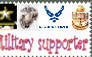 military supporter stamp