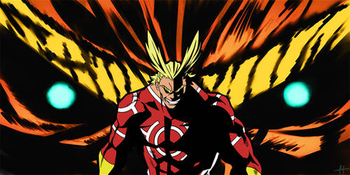 All Might by DarkuFulemuMastah