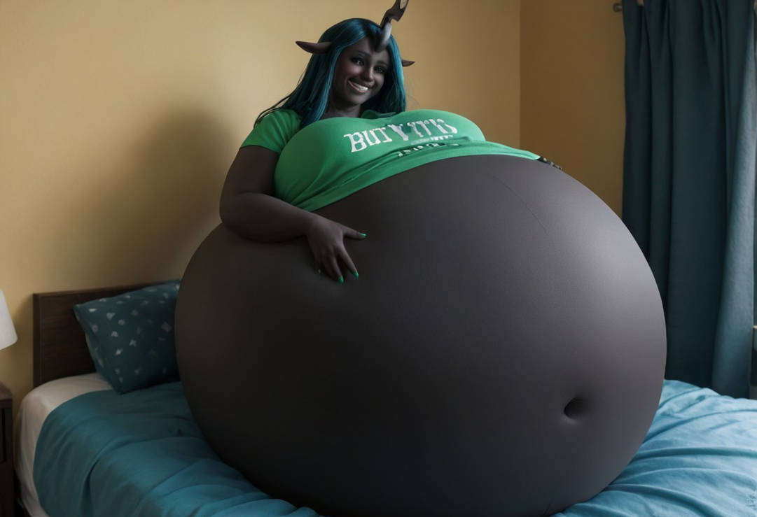 Queen Oreo Inflation Queen Chrysalis Inflation by DarkLady94Two on DeviantArt