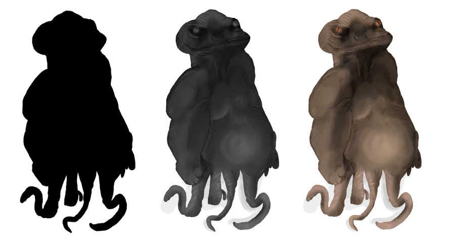 Mutant Alien Concept Art by CrossBowHarry on DeviantArt