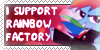 I Support Rainbow Factory Stamp by LunarMarex