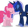 Pinkie and Luna vector