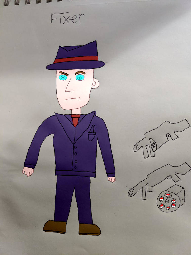 Fixer (in color!) by J0kerKirby on DeviantArt