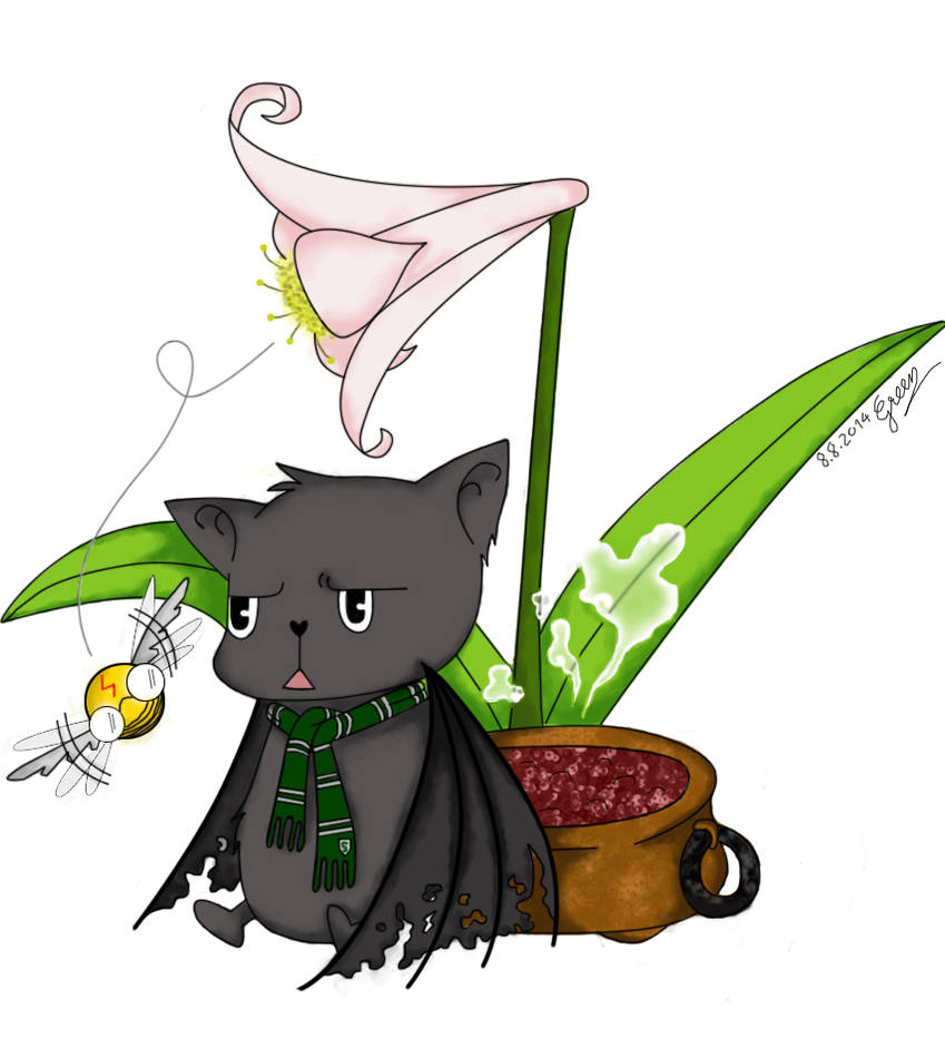 Snitch Bat Snarry : Bat and Snitch by nhokgreen on DeviantArt