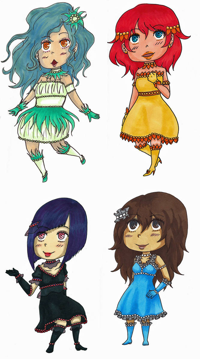 Weird Chibis by Kireikage on DeviantArt