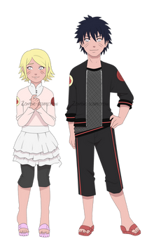 The Uzumaki kids.