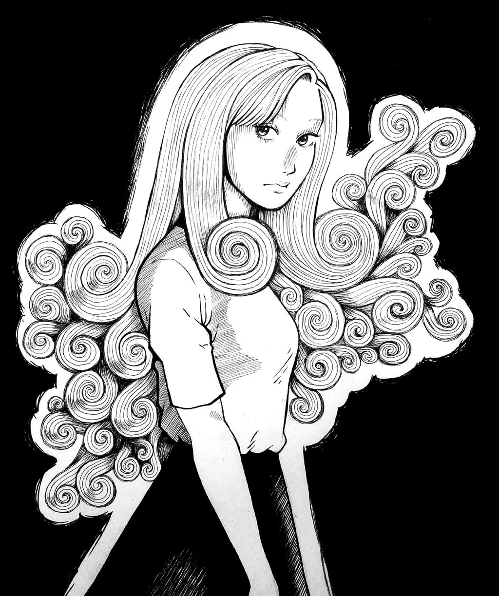 Uzumaki Junji Ito Fanart By Dee Dee Scarecrow On Deviantart Uzumaki Junji Ito Fanart By Dee Dee Scarecrow On Deviantart