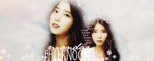 [130914] IU (Ji Eun)_Monday Afternoon_Signature