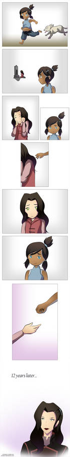 Korra x Asami: Hairclip Comic