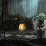 Yoda On Dagobah