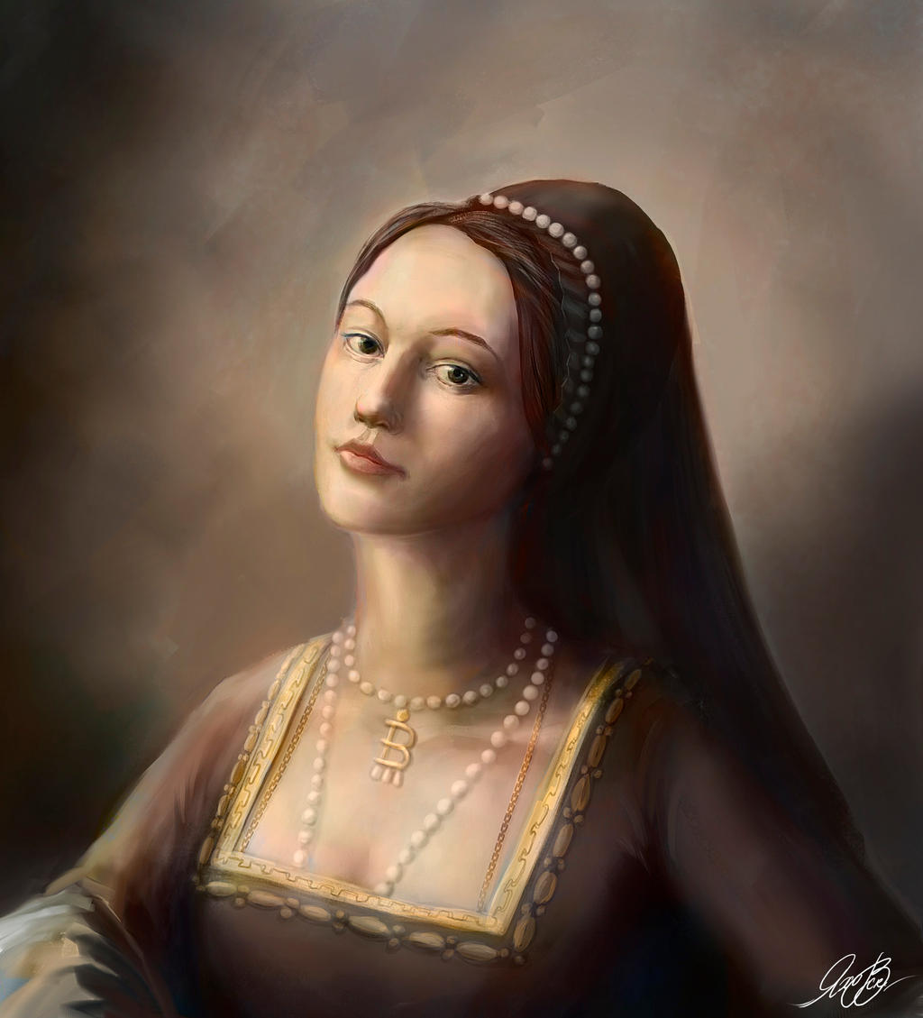 Anne Boleyn Portrait Painting Steps By Entar0178 On DeviantArt anne-boleyn-portrait-painting-steps-by-entar0178-on-deviantart