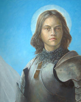 Joan Of Arc Portrait WIP