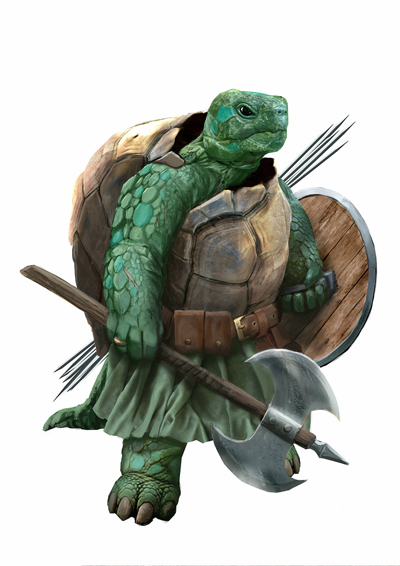 DnD Tortle OC Commission