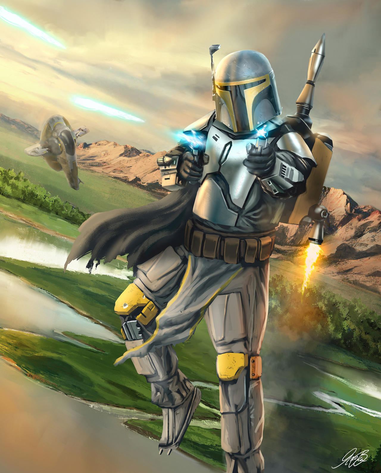 Commission Mandalorian