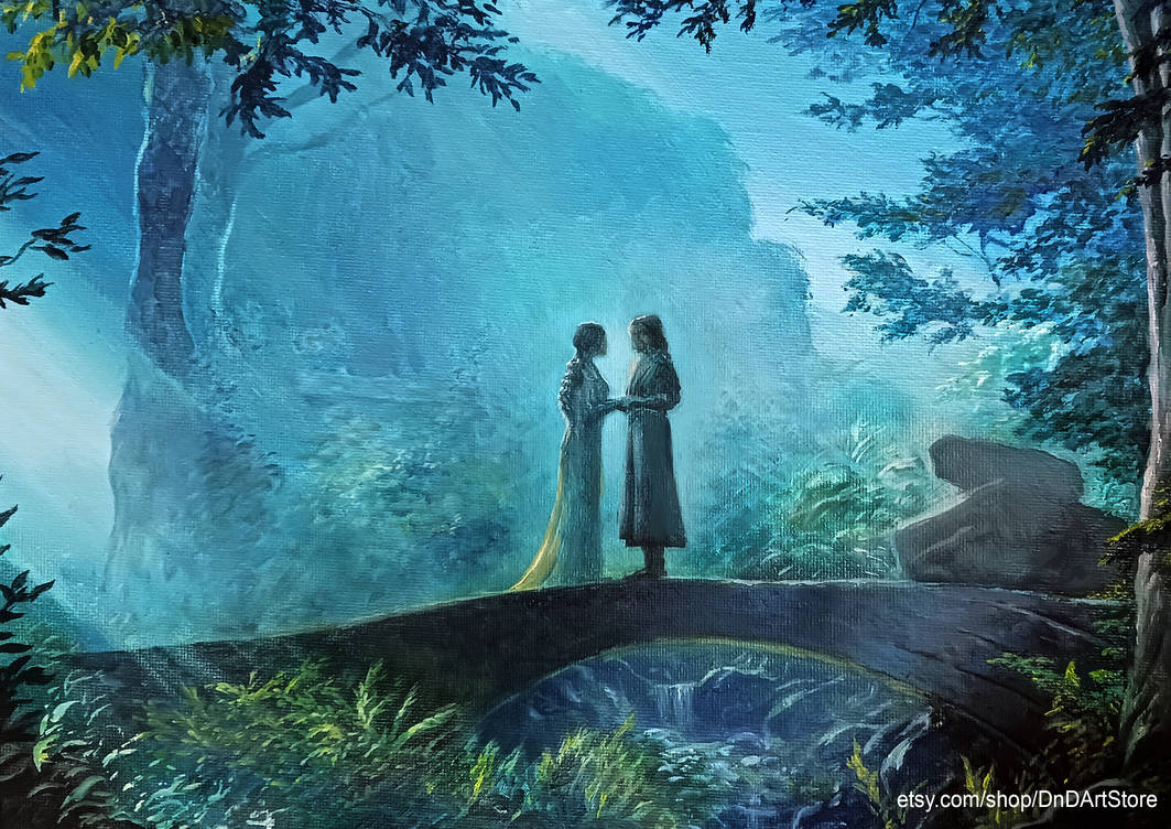 Aragorn and Arwen in RIvendell by Entar0178 on DeviantArt