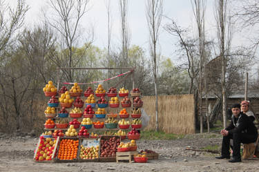 Fruits on Road