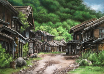 Old Japanese Village