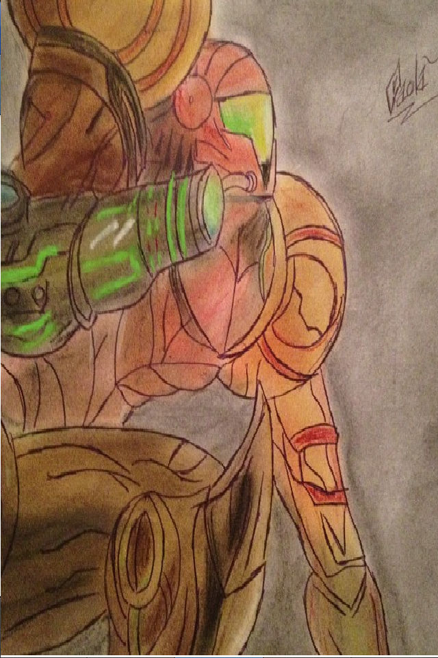 Voolux Deviantart Samus Aran by Payoliux on DeviantArt
