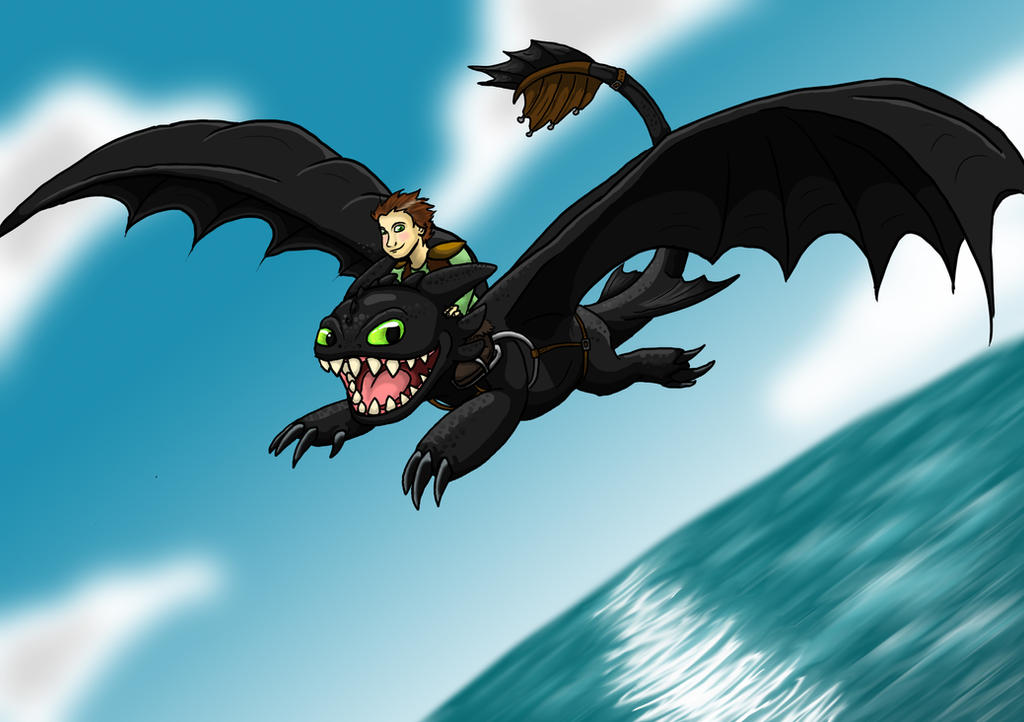 Hiccup Riding Toothless Minecraft Hiccup and Toothless by Leafyful on DeviantArt
