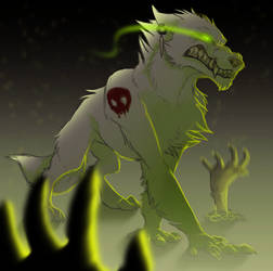 The White Werewolf of the Dead