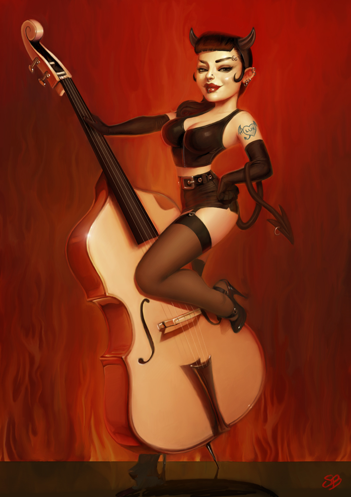 Psychobilly Girl From Hell