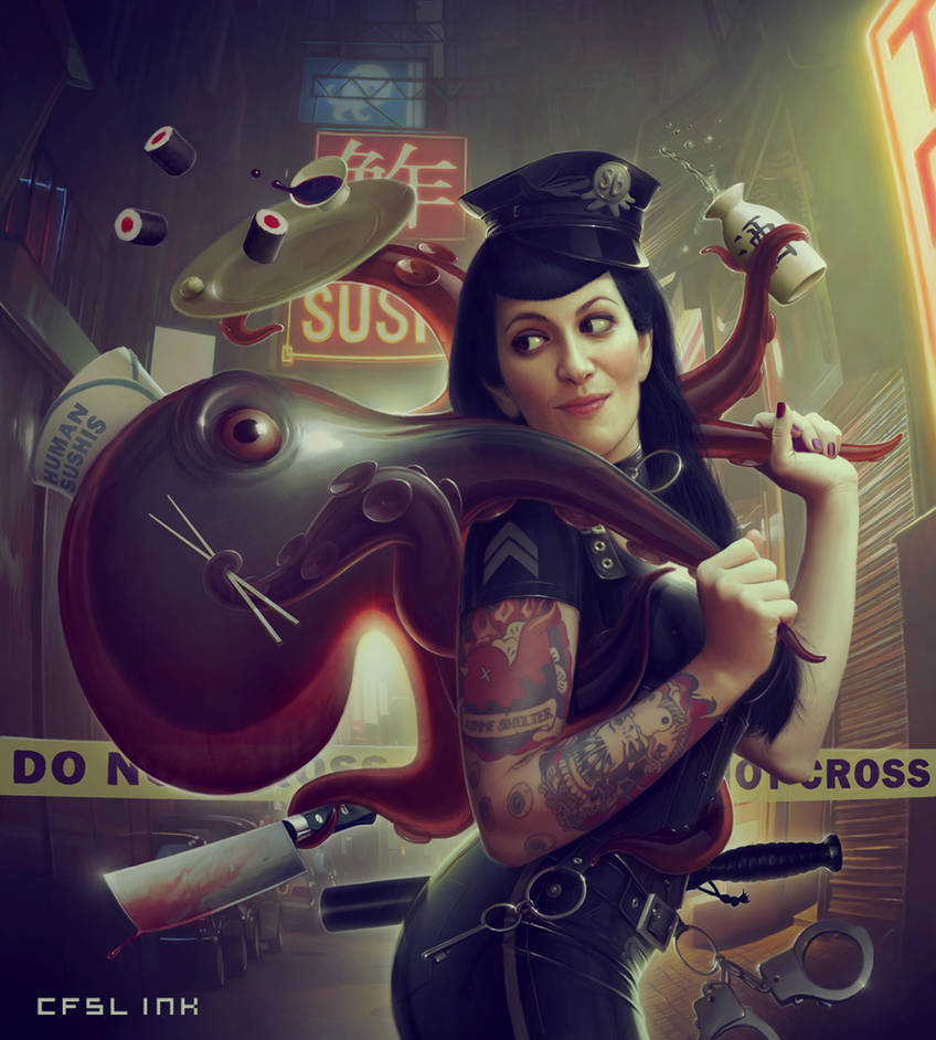 Corpus Delicti - Artbook cover - by PapaNinja