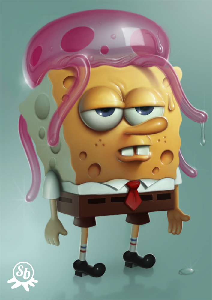 SpongeBob SquarePants Coloring by PapaNinja
