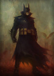 Batman #666 fan art by PapaNinja