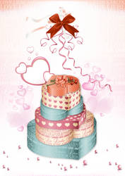 Free Valentines Vector Background