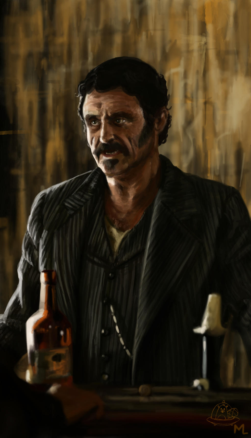 Al Swearengen By Blueiguan On DeviantArt al-swearengen-by-blueiguan-on-deviantart