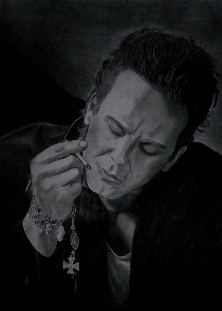 Mickey Rourke Sketch Mickey Rourke by Vinsachi on DeviantArt