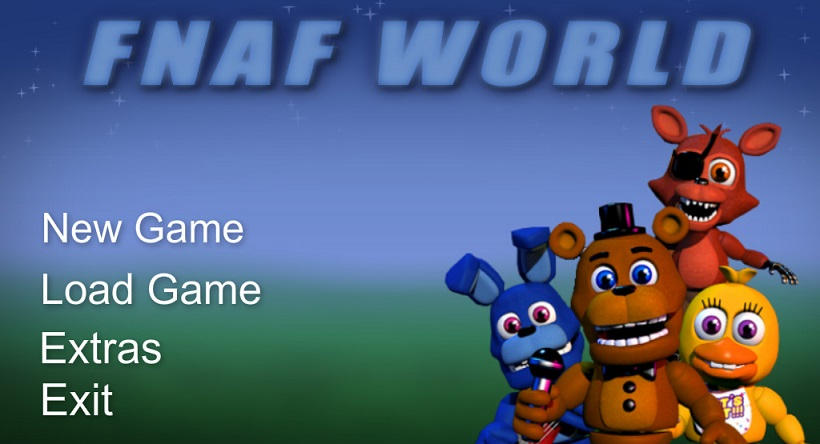 FNAF World – New In-Game Images Emerge!