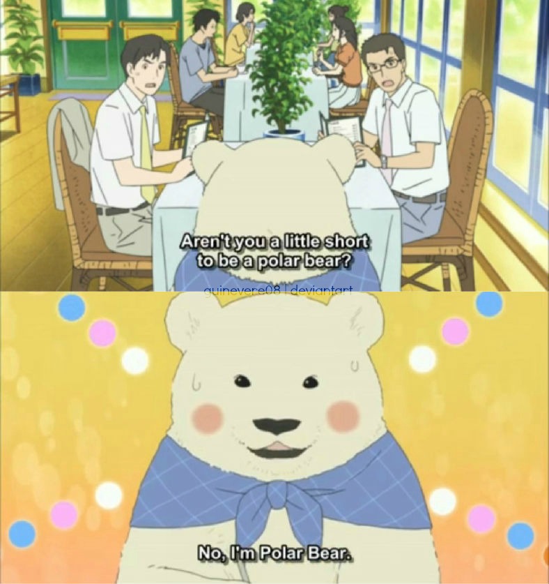 Shirokuma Cafe Panda Kun Becomes Shirokuma Kun By Guinevere08 On Deviantart