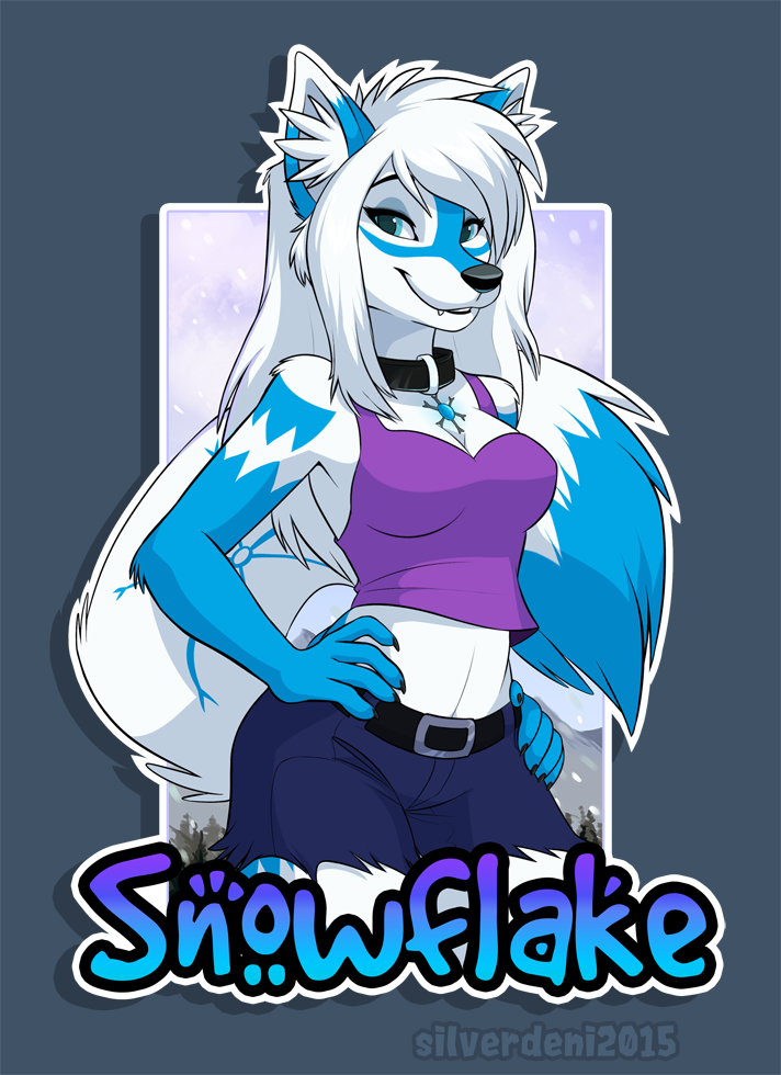 Badge Commission: Snowflake_the_wolf