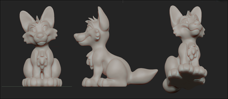 3D: Doggy Model