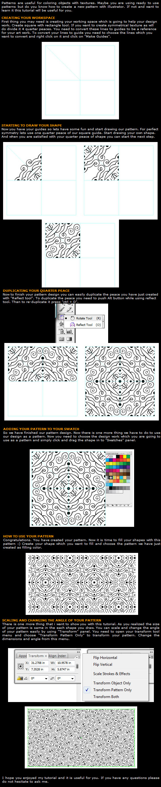 Creating Pattern by leographics