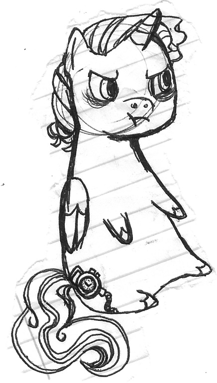 Grumpy Pony by FurySpook on DeviantArt