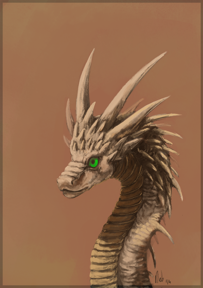 Chinese dragon's head v2