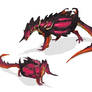 Lava beetle dragons